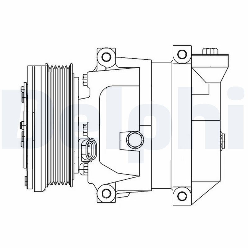 DELPHI Klímakompresszor CS10095-12B1_DEL