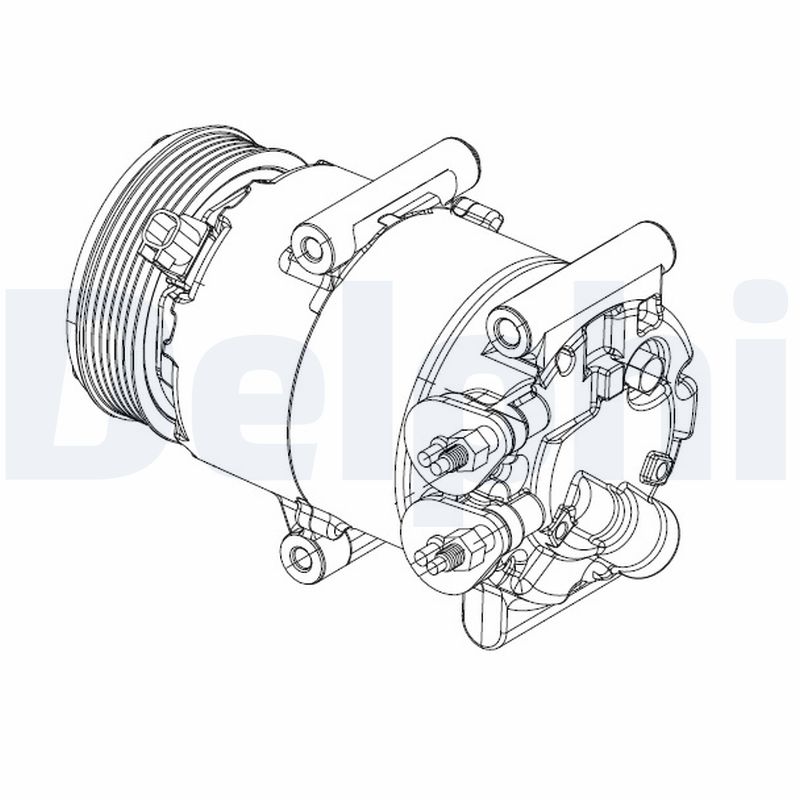 DELPHI Klímakompresszor CS20324_DEL