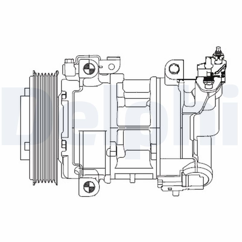 DELPHI Klímakompresszor CS20325_DEL