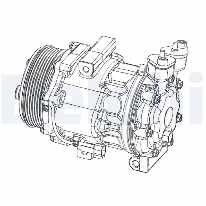 DELPHI Klímakompresszor CS20351_DEL