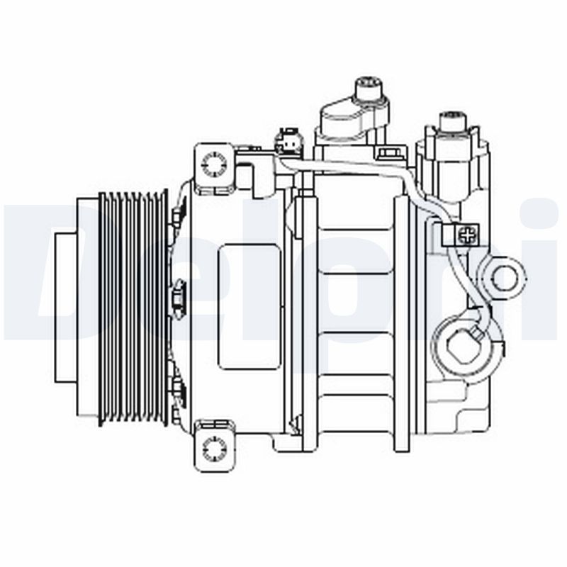 DELPHI Klímakompresszor CS20378_DEL