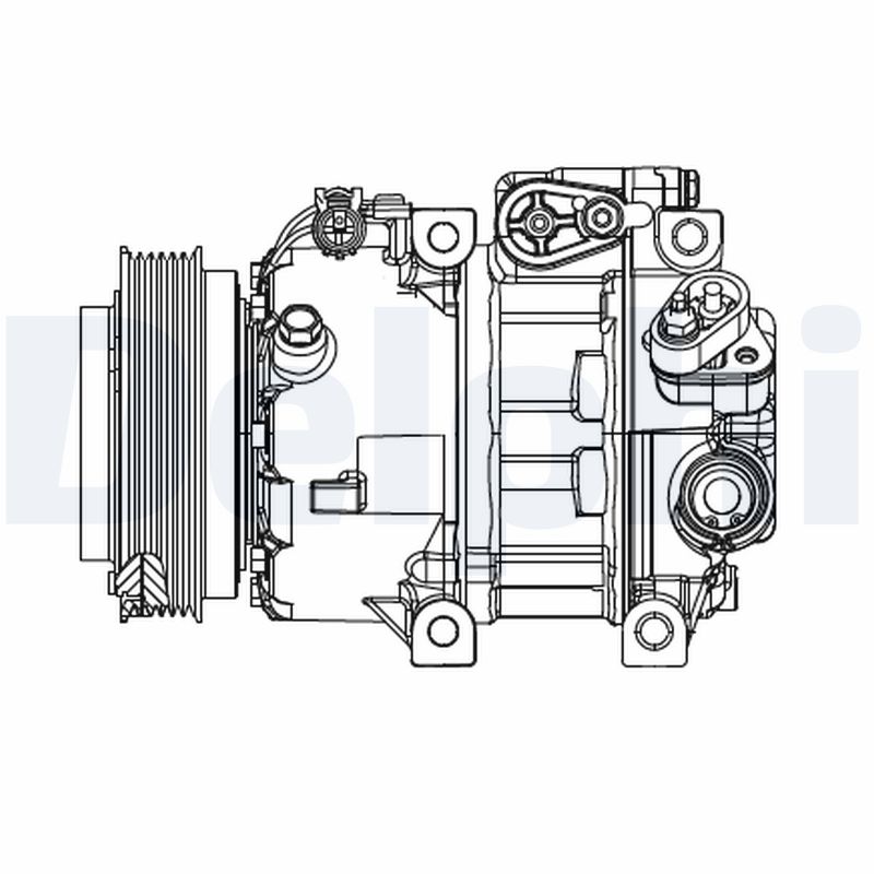 DELPHI Klímakompresszor CS20415_DEL