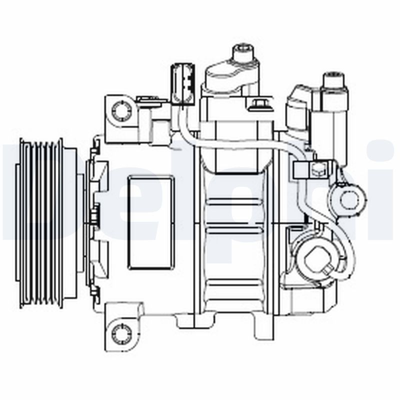 DELPHI Klímakompresszor CS20474_DEL