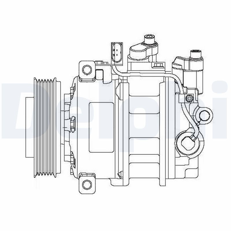 DELPHI Klímakompresszor CS20475_DEL