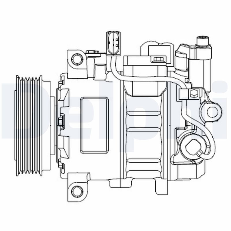 DELPHI Klímakompresszor CS20476_DEL