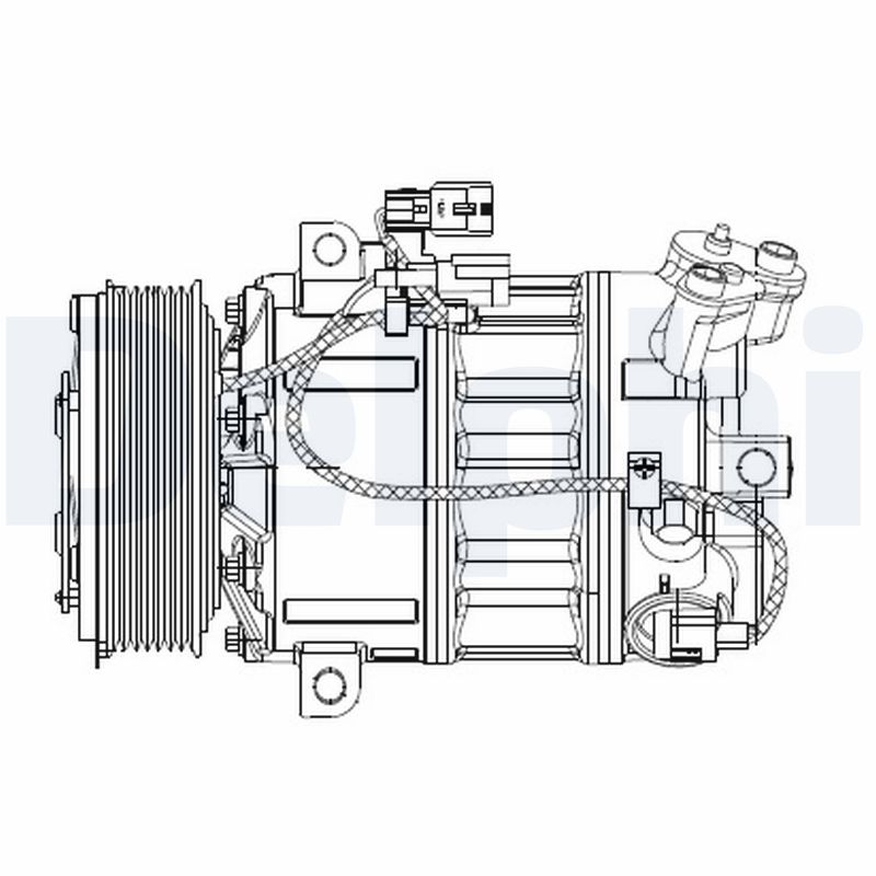 DELPHI Klímakompresszor CS20477_DEL