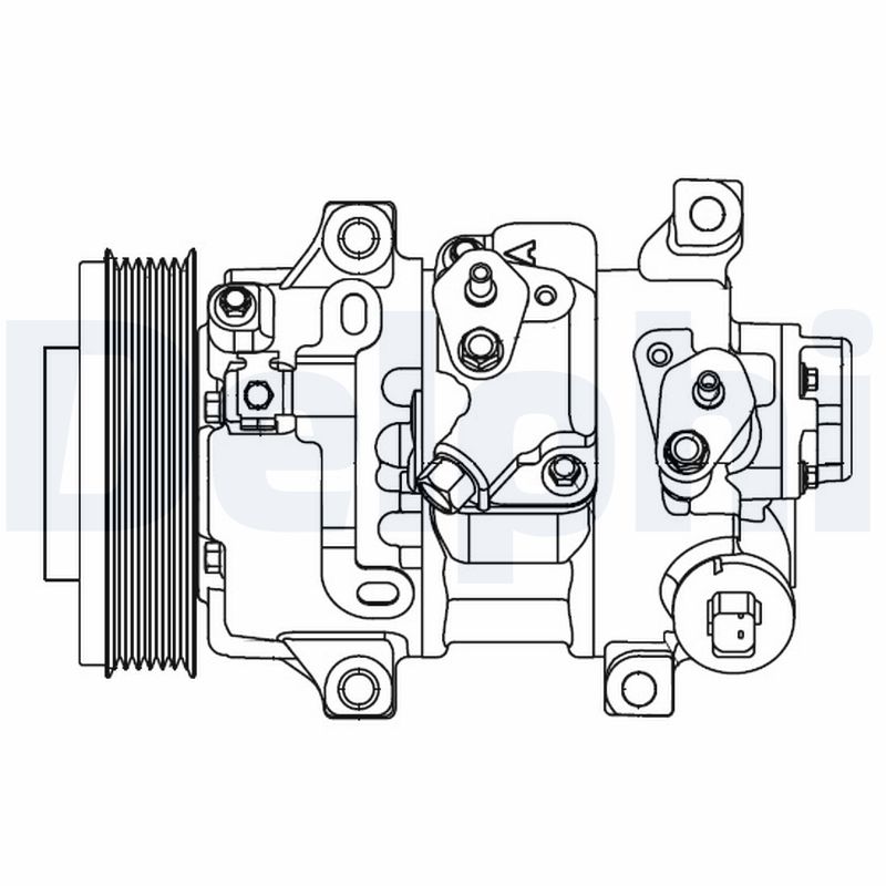 DELPHI Klímakompresszor CS20478_DEL