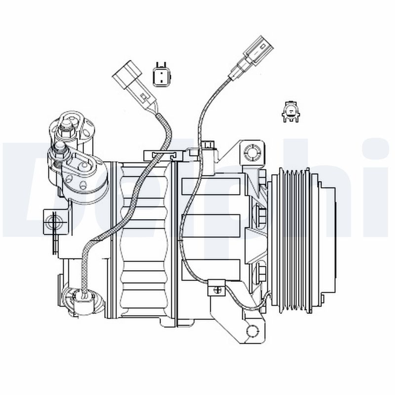 DELPHI Klímakompresszor CS20482_DEL