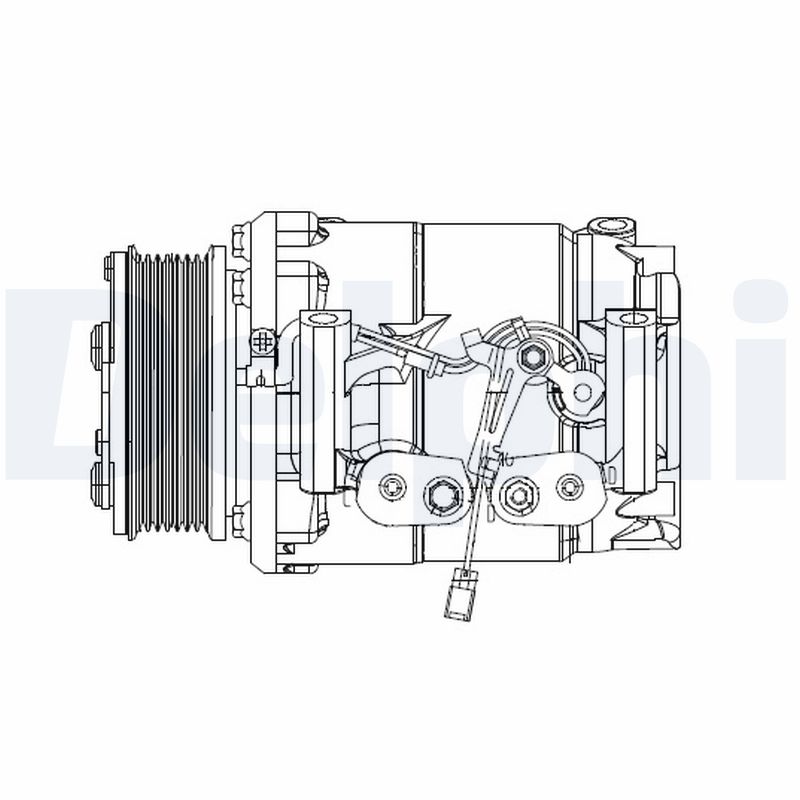 DELPHI Klímakompresszor CS20492_DEL