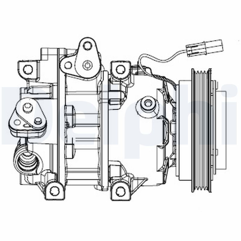 DELPHI Klímakompresszor CS20493_DEL