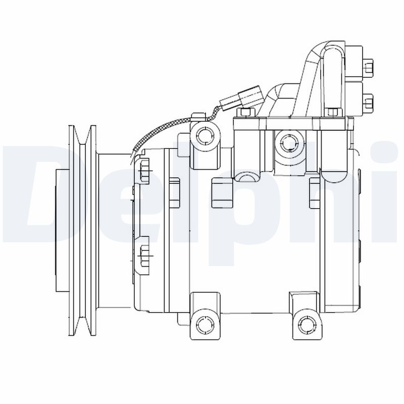 DELPHI Klímakompresszor CS20524_DEL