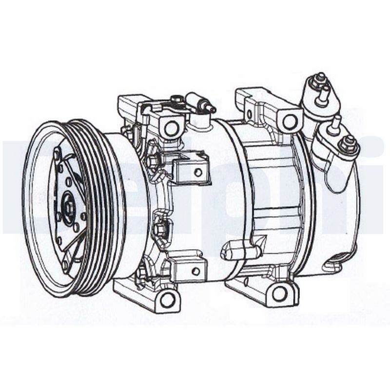 DELPHI Klímakompresszor CS20533_DEL