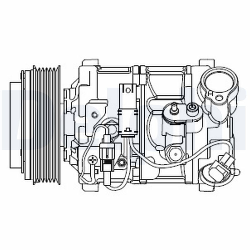 DELPHI Klímakompresszor CS20545_DEL