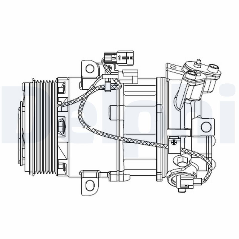 DELPHI Klímakompresszor CS20550_DEL