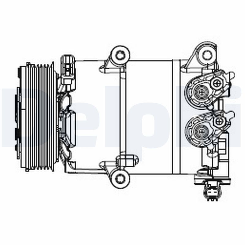 DELPHI Klímakompresszor CS20553_DEL