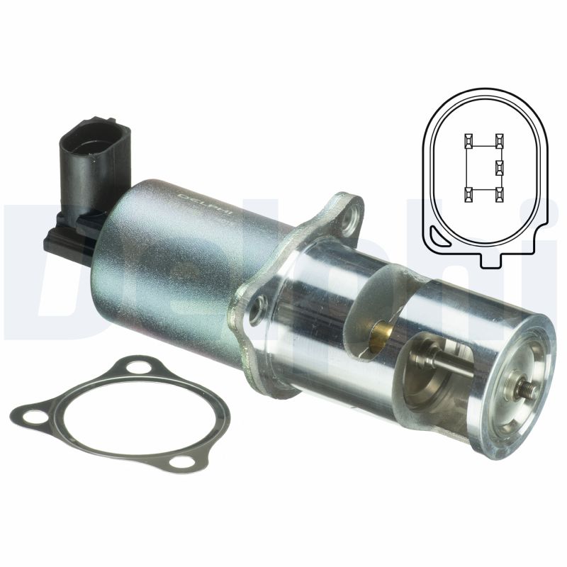 DELPHI EGR szelep EG10398-12B1_DEL