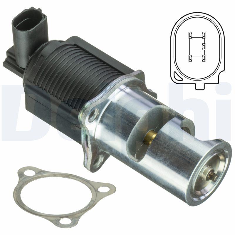 DELPHI EGR szelep EG10405-12B1_DEL