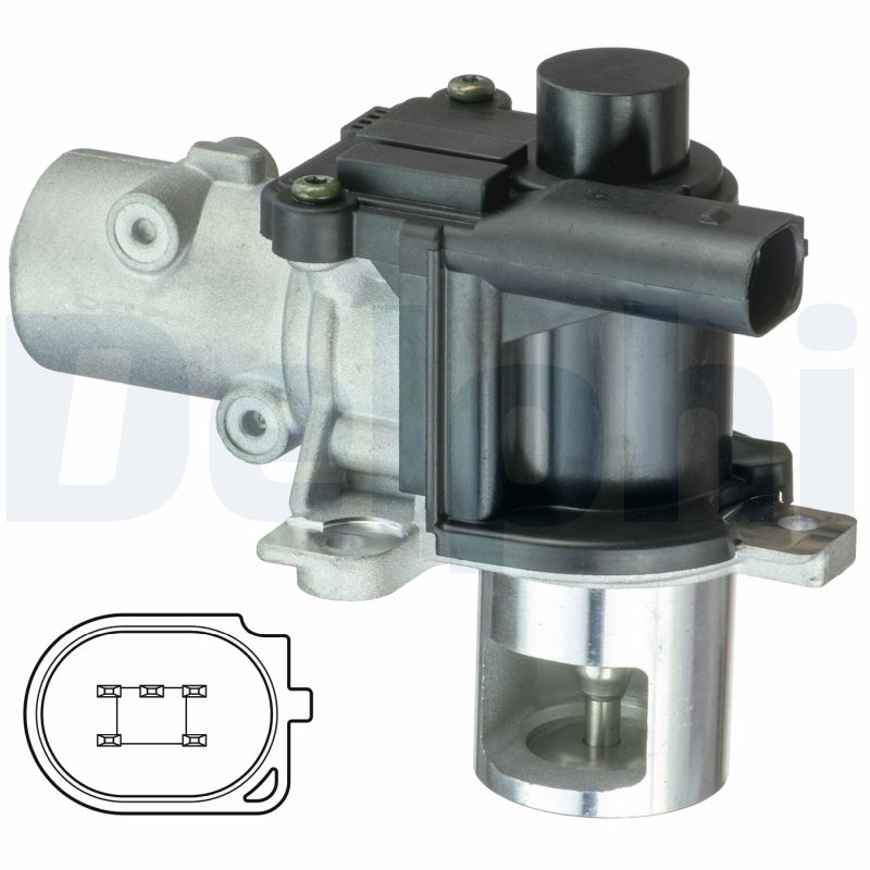 DELPHI EGR szelep EG10425-12B1_DEL