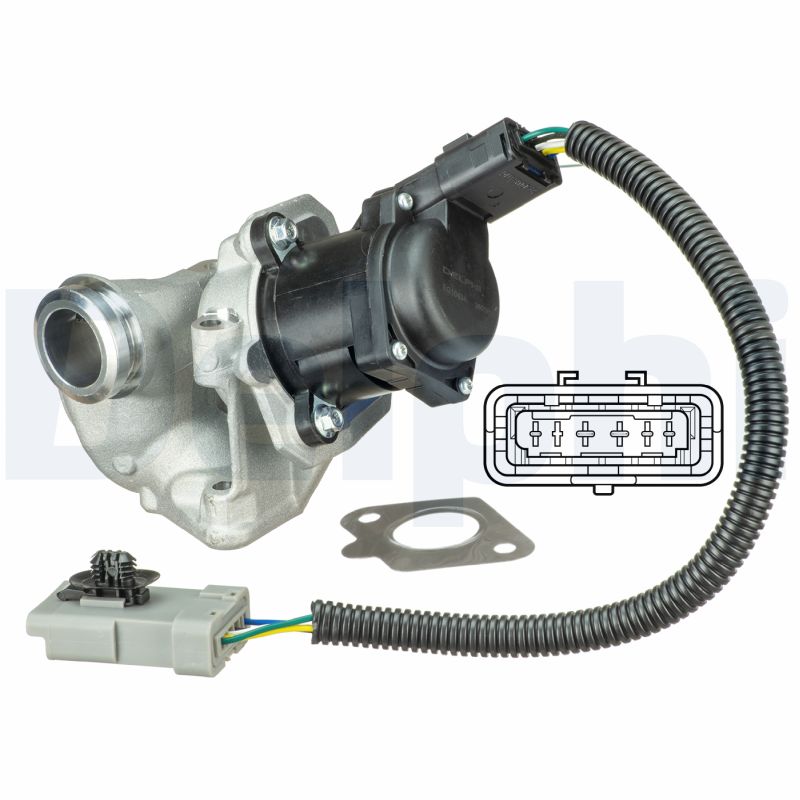 DELPHI EGR szelep EG10434-12B1_DEL