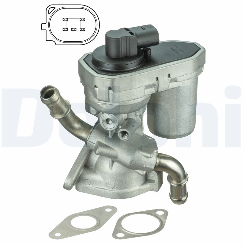 DELPHI EGR szelep EG10436-12B1_DEL