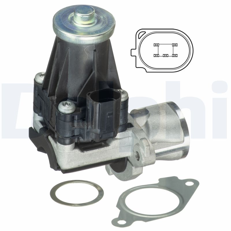 DELPHI EGR szelep EG10443-12B1_DEL