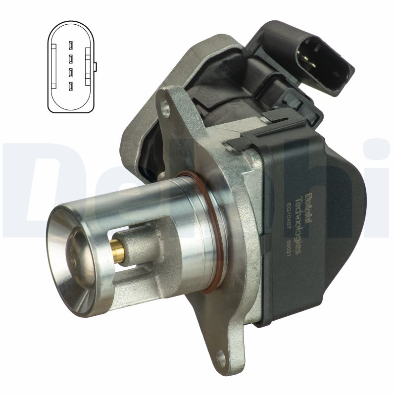 DELPHI EGR szelep EG10487-12B1_DEL