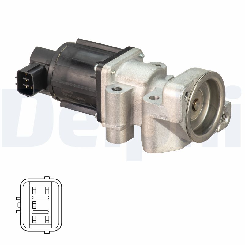 DELPHI EGR szelep EG10524-12B1_DEL