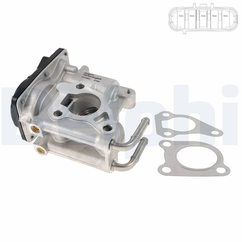 DELPHI EGR szelep EG10607-12B1_DEL