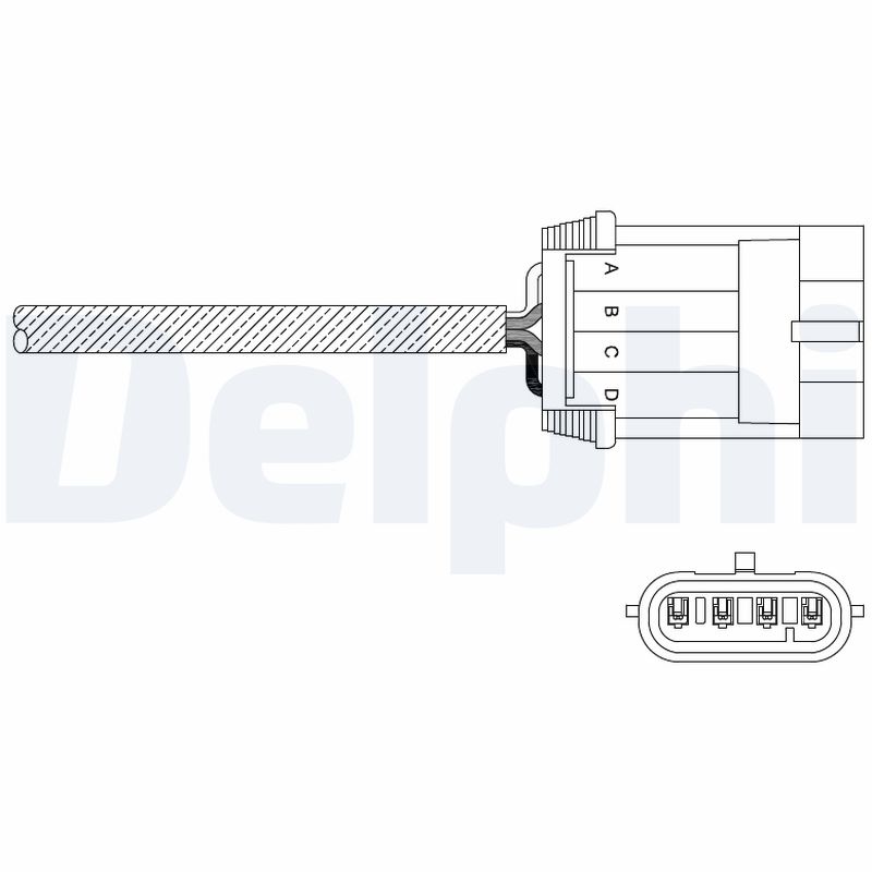 DELPHI Lambdaszonda ES11050-12B1_DEL