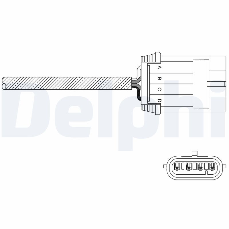 DELPHI Lambdaszonda ES11053-12B1_DEL