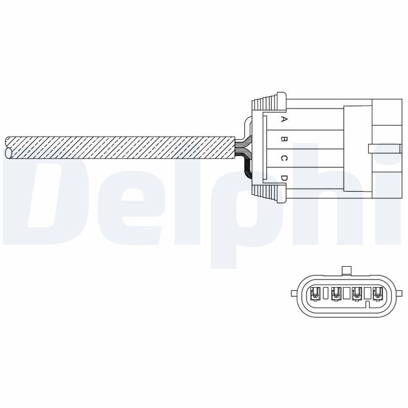 DELPHI Lambdaszonda ES11055-12B1_DEL