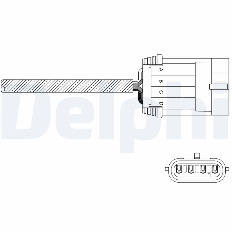 DELPHI Lambdaszonda ES11061-12B1_DEL