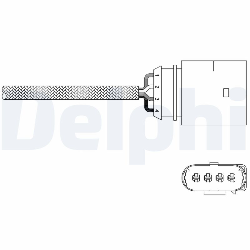 DELPHI Lambdaszonda ES20338-12B1_DEL