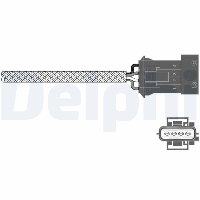 DELPHI Lambdaszonda ES20341-12B1_DEL