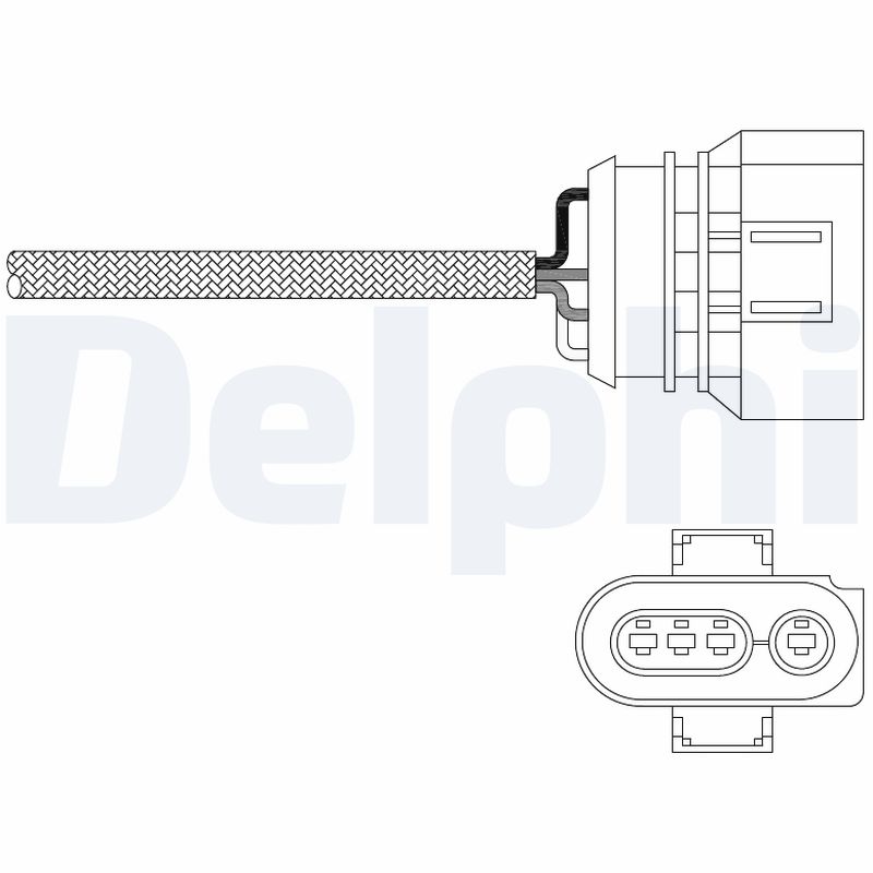 DELPHI Lambdaszonda ES20347-12B1_DEL