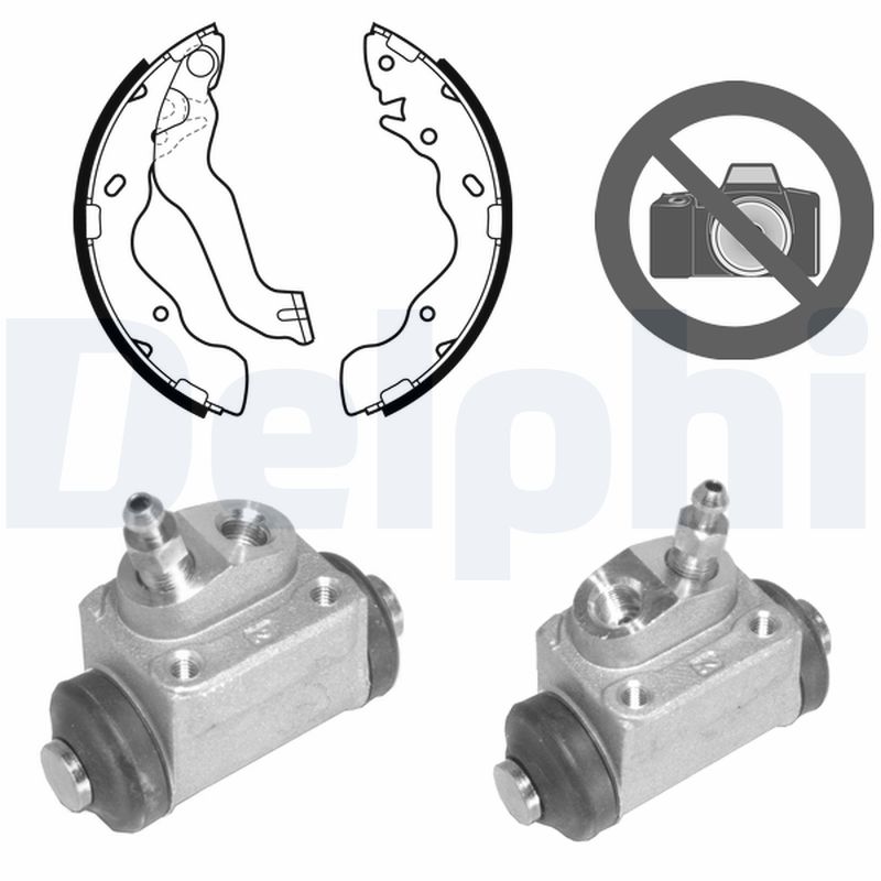 DELPHI Fékpofa KP1106_DEL