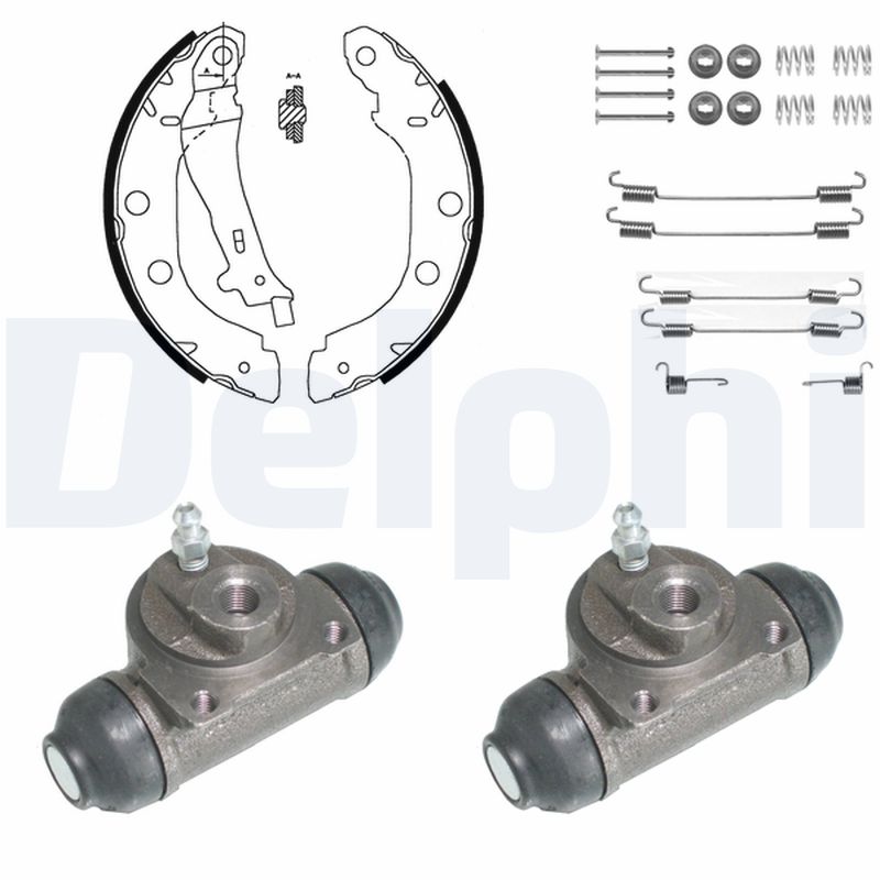 DELPHI KP964_DEL Fékpofa