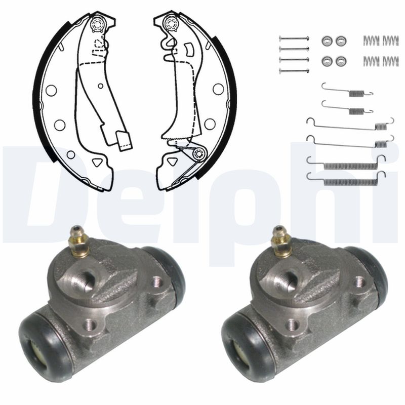 DELPHI KP988_DEL Fékpofa