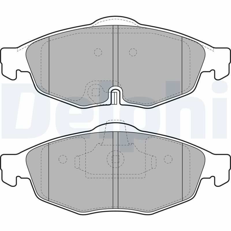 DELPHI Első fékbetét LP1963_DEL