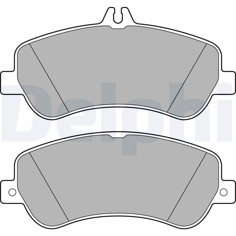 DELPHI Első fékbetét LP2146_DEL