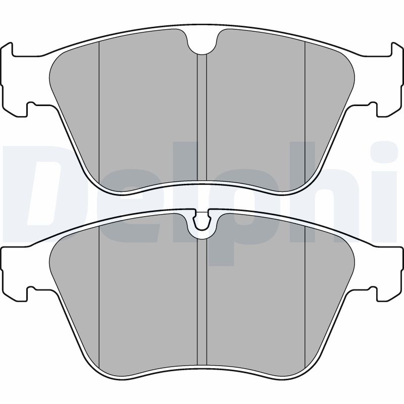 DELPHI Első fékbetét LP3176_DEL