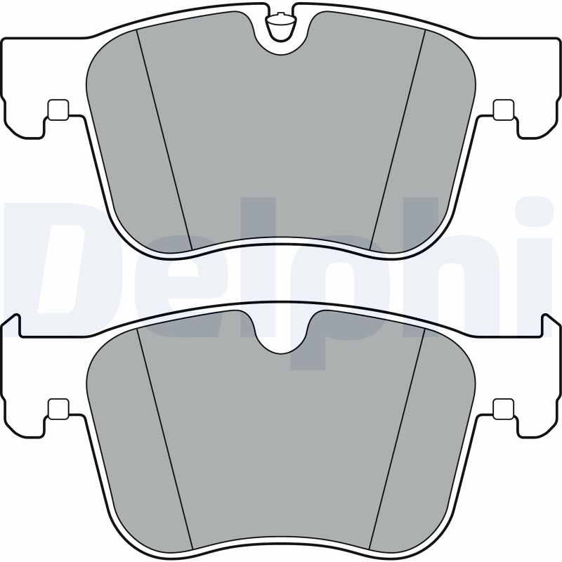 DELPHI Első fékbetét LP3384_DEL