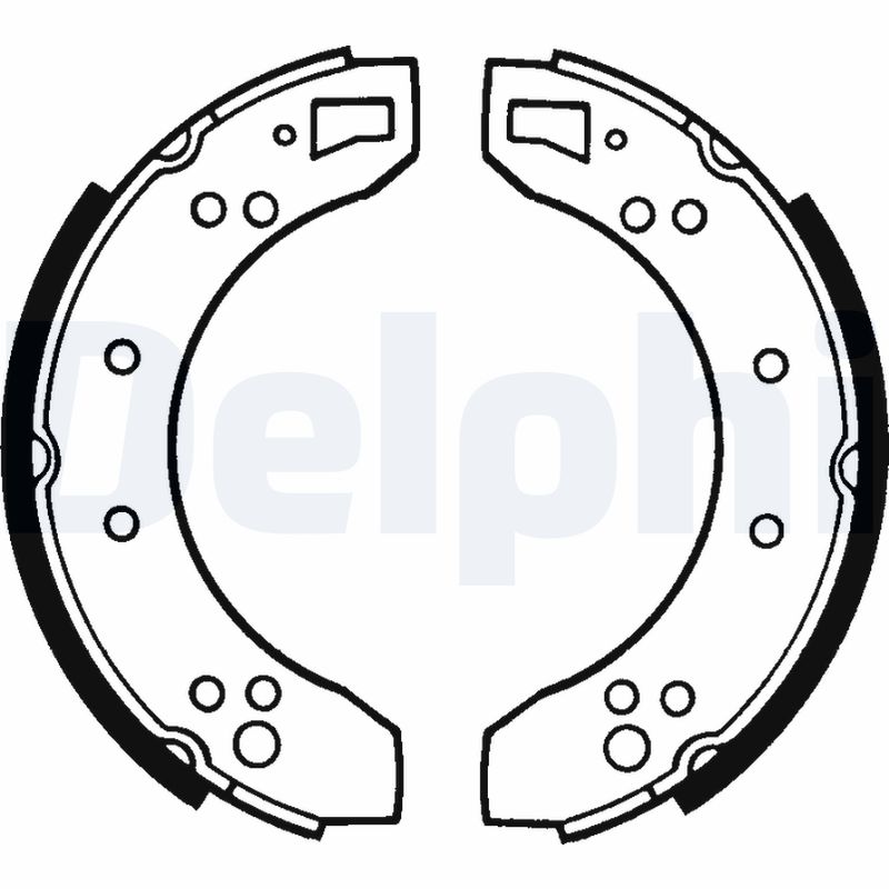 DELPHI Fékpofa LS1050_DEL