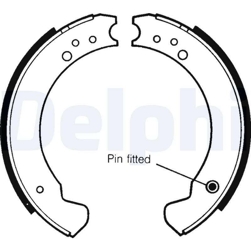 DELPHI Fékpofa LS1089_DEL