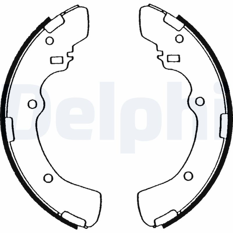 DELPHI Fékpofa LS1503_DEL