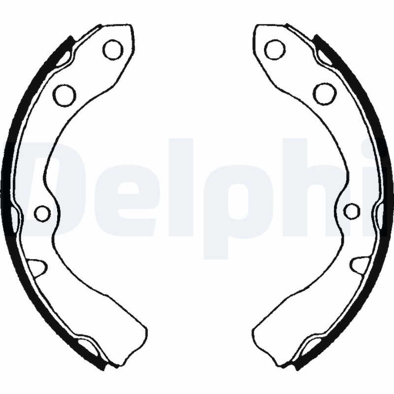 DELPHI Fékpofa LS1569_DEL