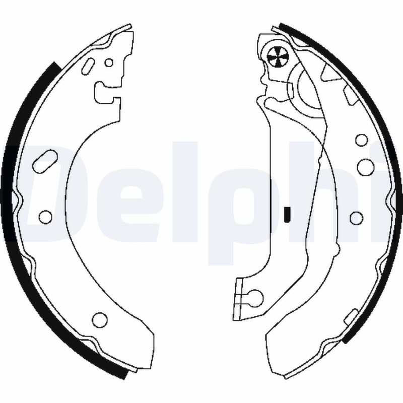 DELPHI Fékpofa LS1783_DEL