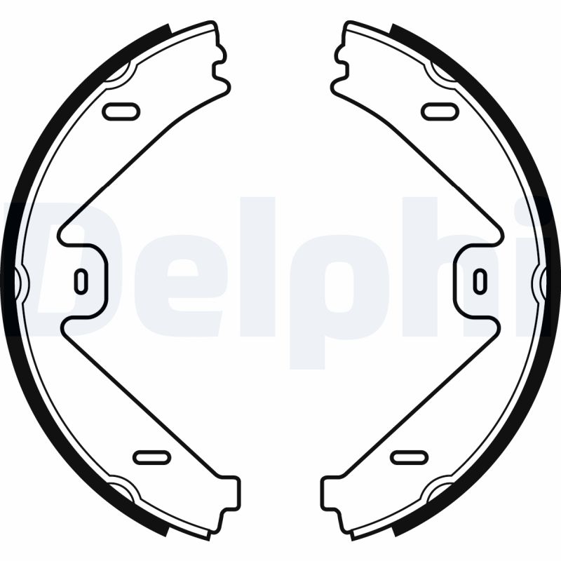 DELPHI Fékpofa LS2036_DEL