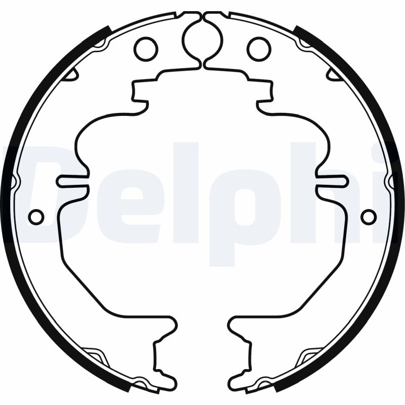 DELPHI Fékpofa LS2053_DEL