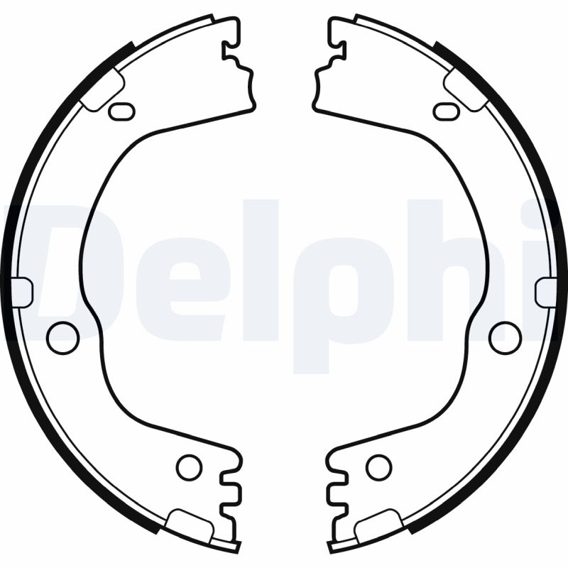 DELPHI Fékpofa LS2081_DEL